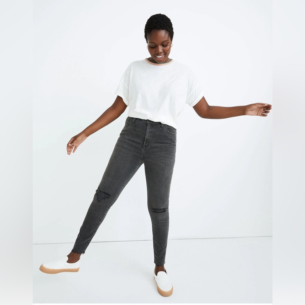New Madewell Curvy High Rise Skinny Jeans